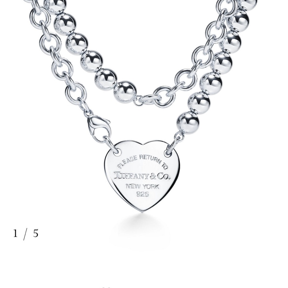 Silver Heart Pendant Necklace